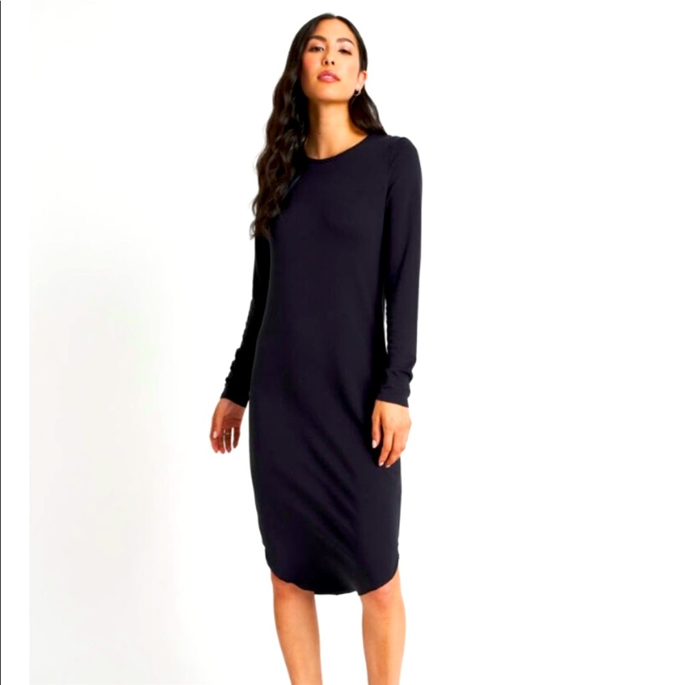 Tan Kit and Ace Good feels Crew Dress